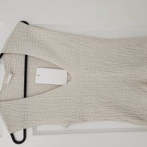 Zara Beige Textured Tank Top